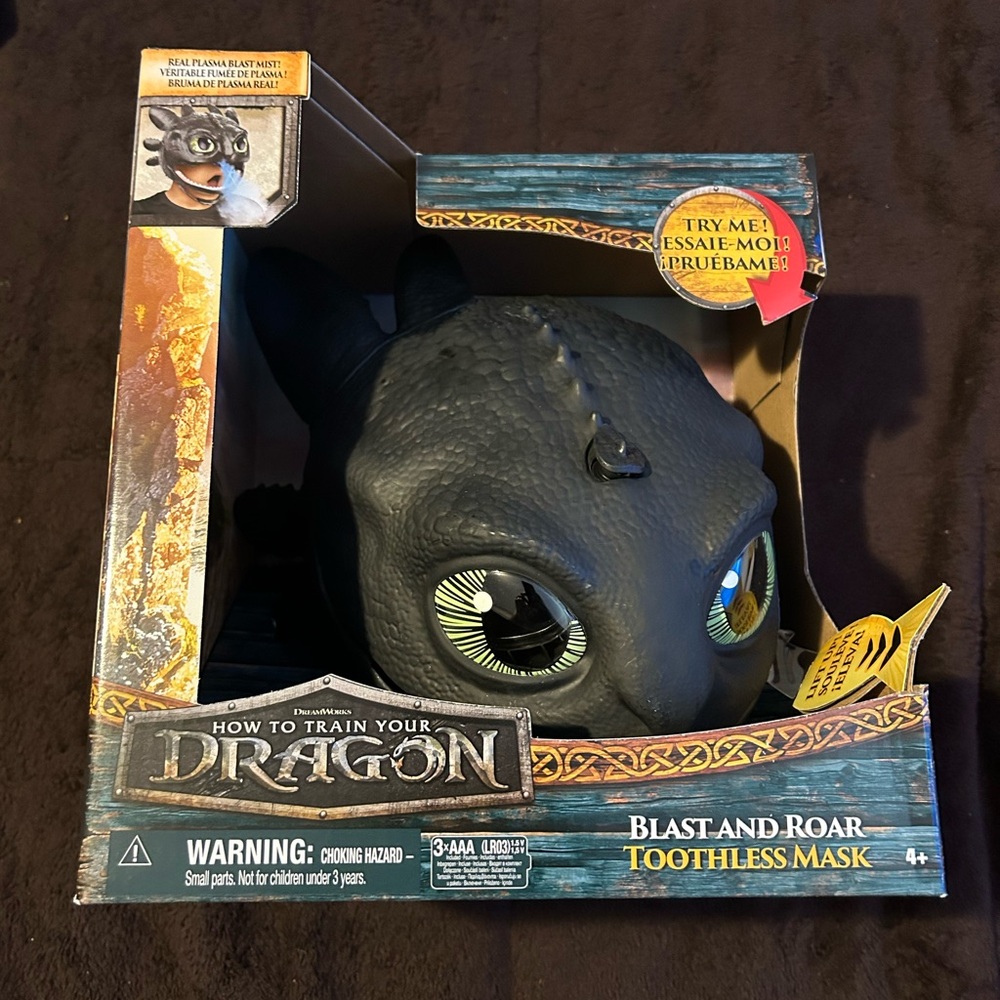 How to Train Your Dragon Toothless Mask